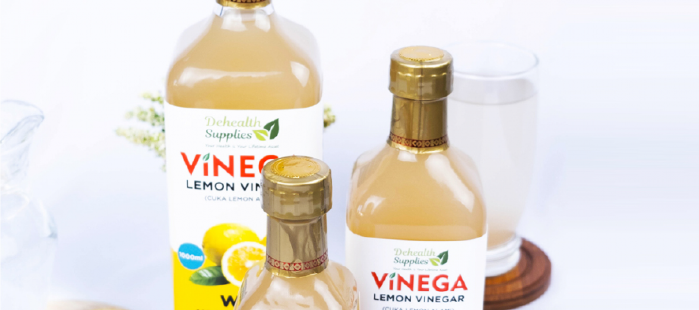 DETOX DENGAN VINEGA CUKA LEMON