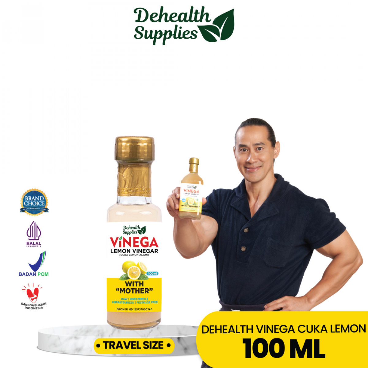 Dehealth Vinega Lemon 100ml 