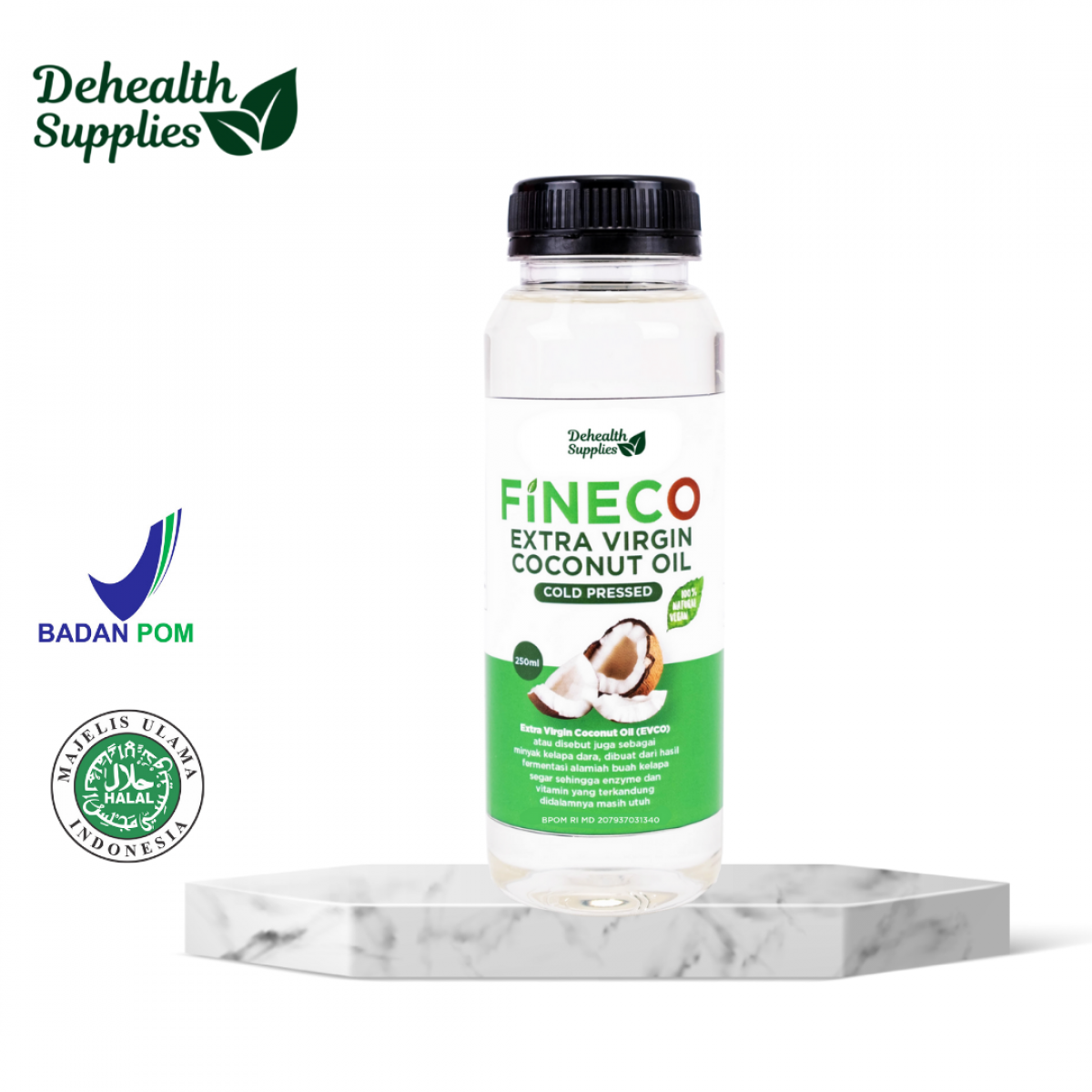Fineco EVCO 250ml (Botol Plastik)