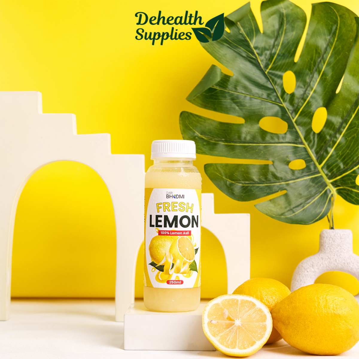 Dehealth Supplies Sari Lemon 250ml ( Botol Plastik )