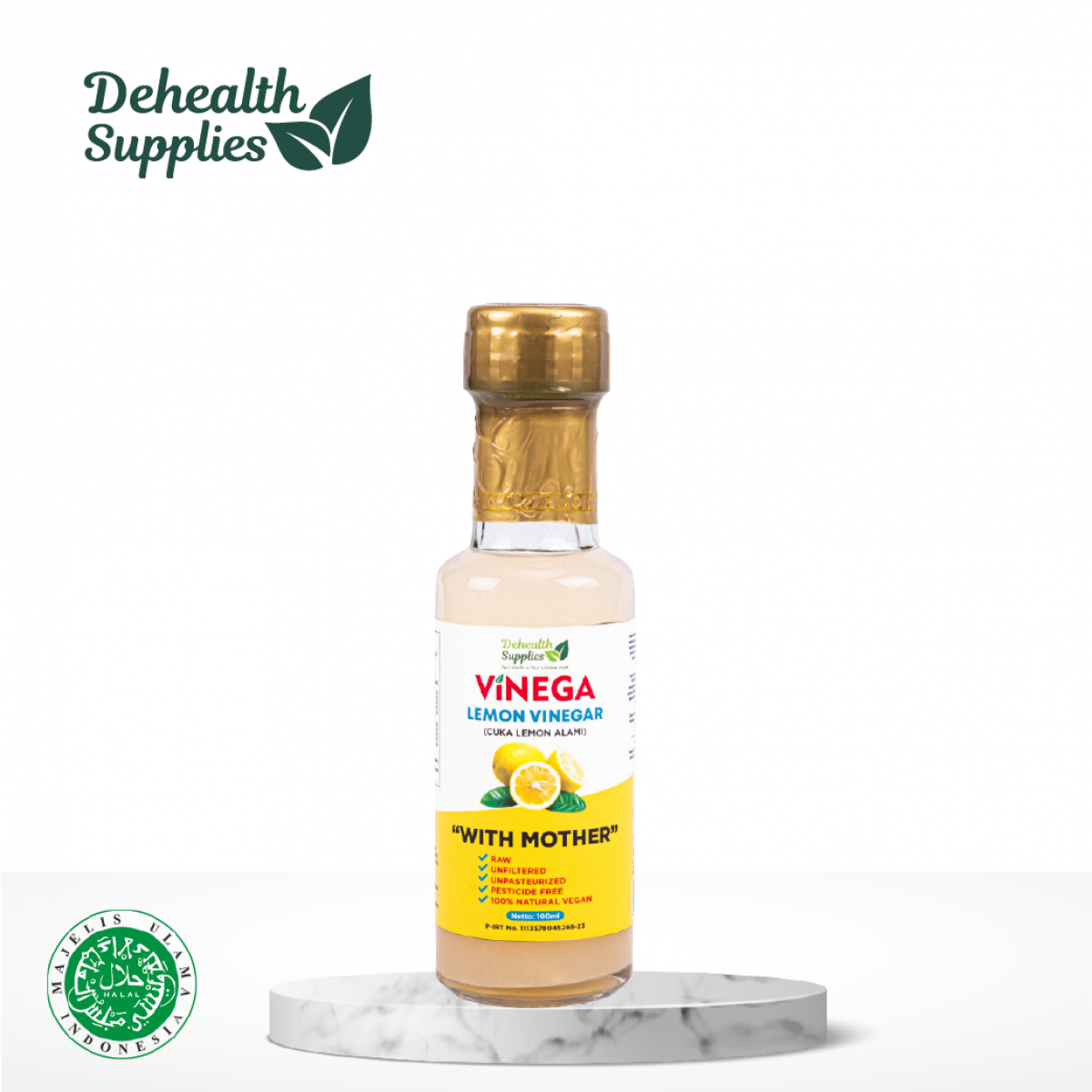 Dehealth Vinega Lemon 100ml 