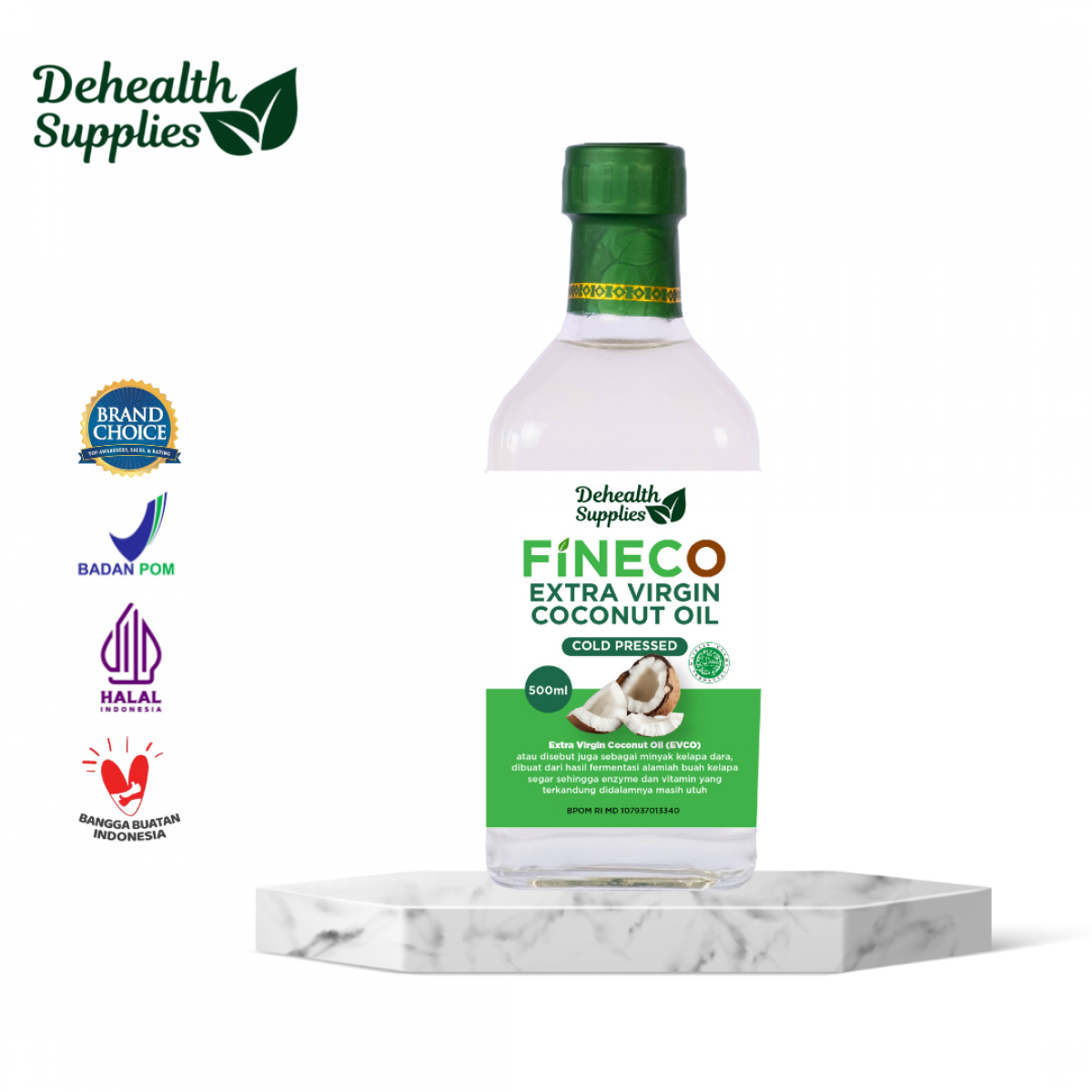 Fineco 500ml (Botol Kaca)