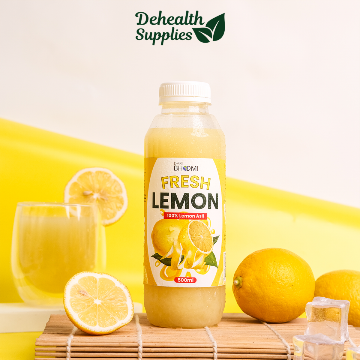 Dehealth Supplies Sari Lemon 500ml ( Botol Plastik )